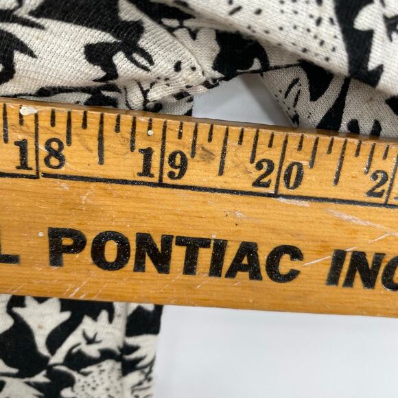 Lucky Brand Top Women’s Small Black & White Bohemian Peasant Pintuck Feminine - Picture 8 of 9